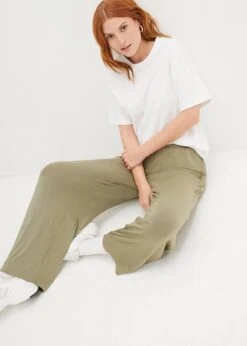 Lot De 2 Pantalons 7/8 Ample à Taille Haute Et Confortable 16 Lot De 2 Pantalons 7/8 Ample à Taille Haute Et Confortable -Venus Mode Winkel 23230893 lU1SWYdS