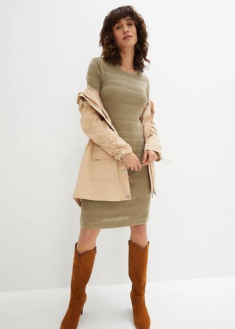 Robe En Maille Ajourée 6 Robe En Maille Ajourée - Afbeelding 4