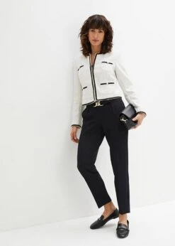 Blazer En Tweed Bouclé Avec Fil Lurex -Venus Mode Winkel 23231121 PKSbPyeP