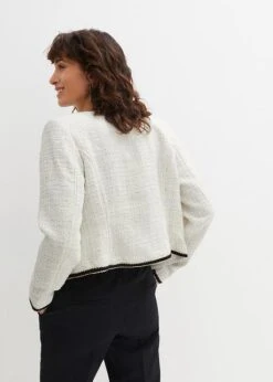 Blazer En Tweed Bouclé Avec Fil Lurex -Venus Mode Winkel 23231128 d8evR45H