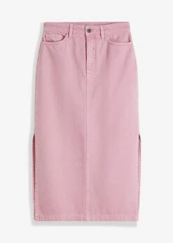 Rainbow Jupe En Jean Fendue Sur Les Côtés