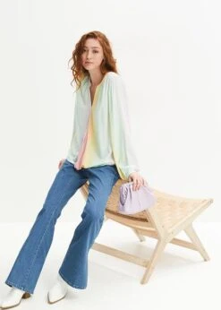 Rainbow Blouse à Effet Ombré -Venus Mode Winkel 23231563 cdLt4EVl