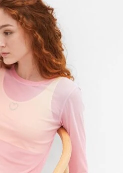 Rainbow T-shirt En Mesh à Effet Ombré -Venus Mode Winkel 23231579 fKrboIKn