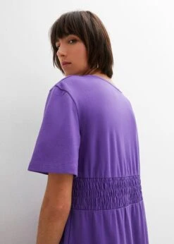 Rainbow Robe En Jersey à Taille Smockée -Venus Mode Winkel 23231681 lsKuKlWf