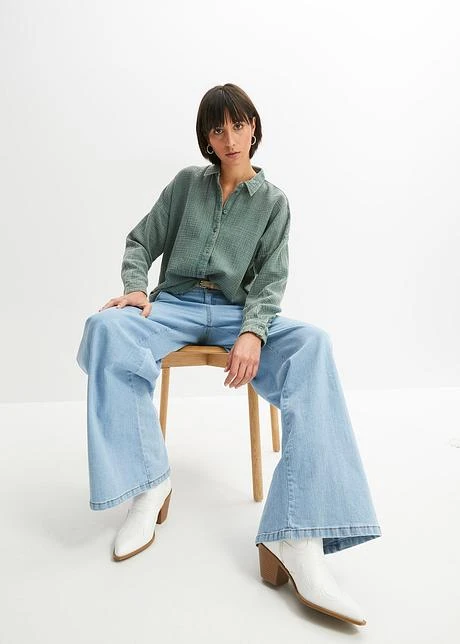 Rainbow Chemisier Ample Effet Vieilli 6 Rainbow Chemisier Ample Effet Vieilli - Afbeelding 4