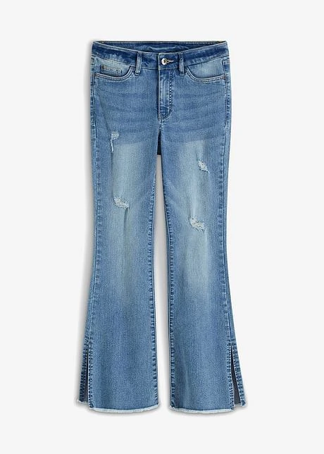 Rainbow Jean Flare Avec Détail Fente 3 Rainbow Jean Flare Avec Détail Fente