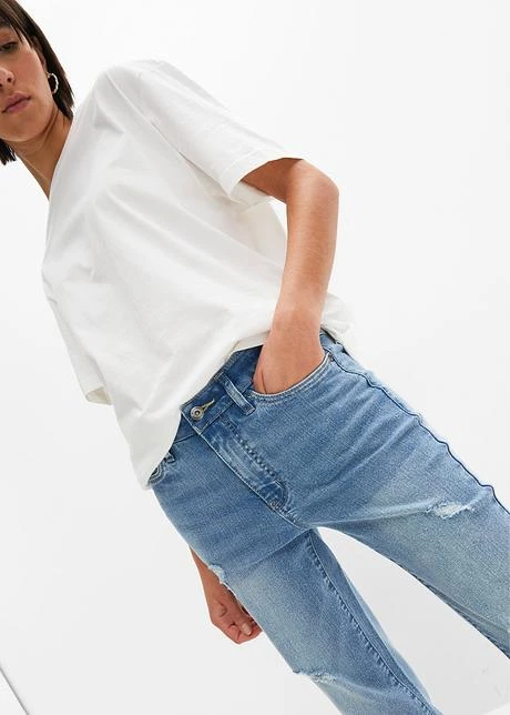 Rainbow Jean Flare Avec Détail Fente 7 Rainbow Jean Flare Avec Détail Fente - Afbeelding 5