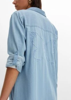 Rainbow Chemisier Long Avec Broderie En Coton -Venus Mode Winkel 23231825 RRHyBeLk