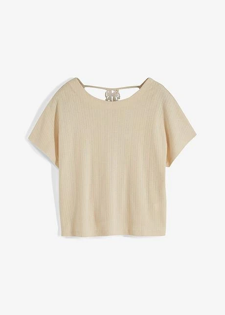 Rainbow T-shirt En Tissu Ajouré Et Dentelle 3 Rainbow T-shirt En Tissu Ajouré Et Dentelle