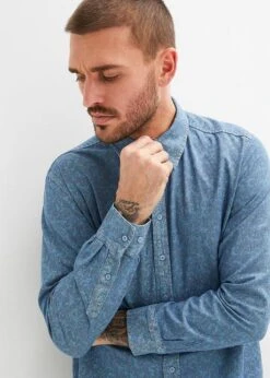 Chemise En Jean Imprimée, Manches Longues -Venus Mode Winkel 23232172 IL2IPvZu