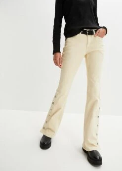 Rainbow Pantalon En Twill Avec Ceinture Et Jambes Boutonnées 10 Rainbow Pantalon En Twill Avec Ceinture Et Jambes Boutonnées -Venus Mode Winkel 23232294 G0m6ozeS