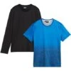 Lot De 2 T-shirts De Sport Garçon, Séchage Rapide