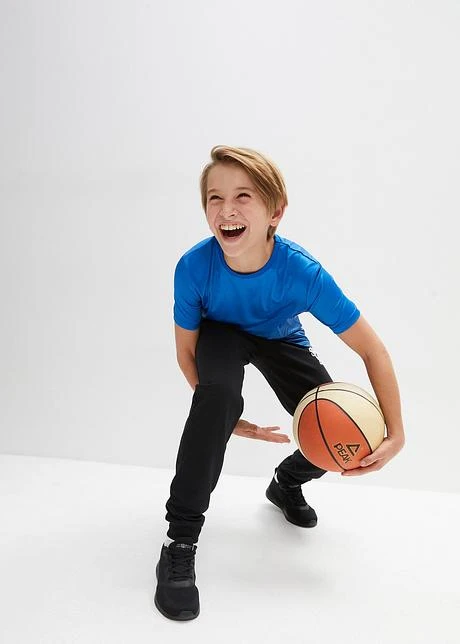 Lot De 2 T-shirts De Sport Garçon, Séchage Rapide 6 Lot De 2 T-shirts De Sport Garçon, Séchage Rapide - Afbeelding 4