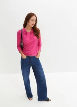 T-shirt Drapé Manches 3/4 -Venus Mode Winkel 23232999 sEdJxDQm