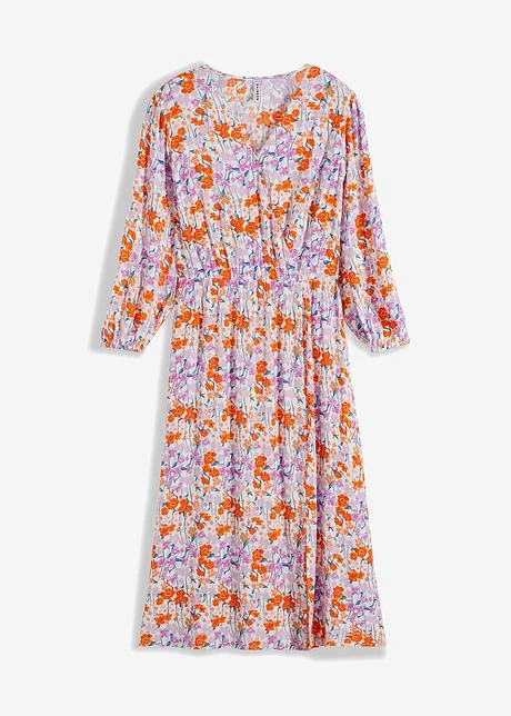 Rainbow Robe Midi Fendue Sur Le Devant En Viscose Texturée 3 Rainbow Robe Midi Fendue Sur Le Devant En Viscose Texturée