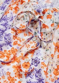 Blouse Ample, Texturée Et Volantée, Forme Trapèze, Imprimée, Manches 3/4 16 Blouse Ample, Texturée Et Volantée, Forme Trapèze, Imprimée, Manches 3/4 -Venus Mode Winkel 23233136 ouce4o5Q