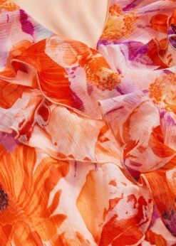 Robe En Mousseline à Volants En Polyester -Venus Mode Winkel 23233162 t4vsttud