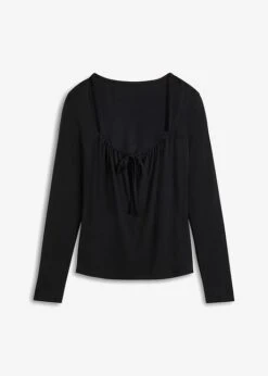 T-shirt Côtelé Avec Laçage -Venus Mode Winkel 23233200 MRjGLhd3