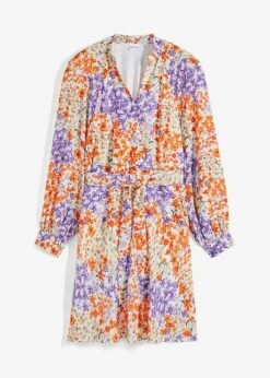 Robe Cache-cœur En Polyester Recyclé