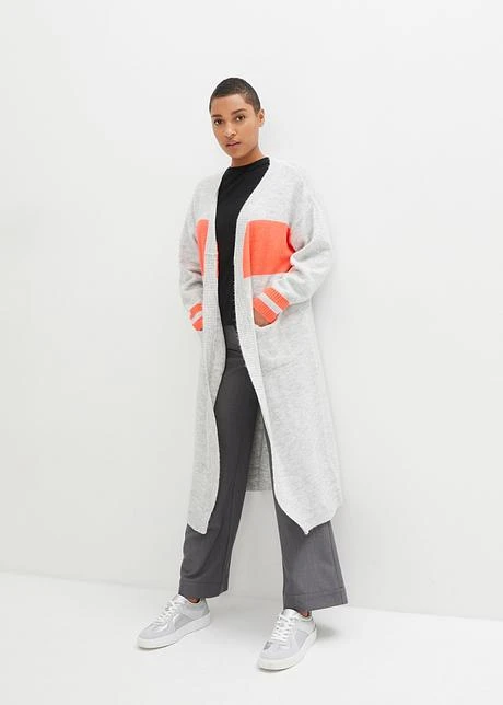 Long Gilet En Maille 4 Long Gilet En Maille - Afbeelding 2