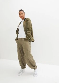 Pantalon En Twill Léger Avec Poches Plaquées -Venus Mode Winkel 23233576 bbx5Qozu