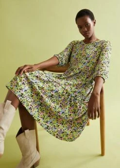 Robe Courte En Jersey Texturé, Avec Poches -Venus Mode Winkel 23233630 22jfJUna