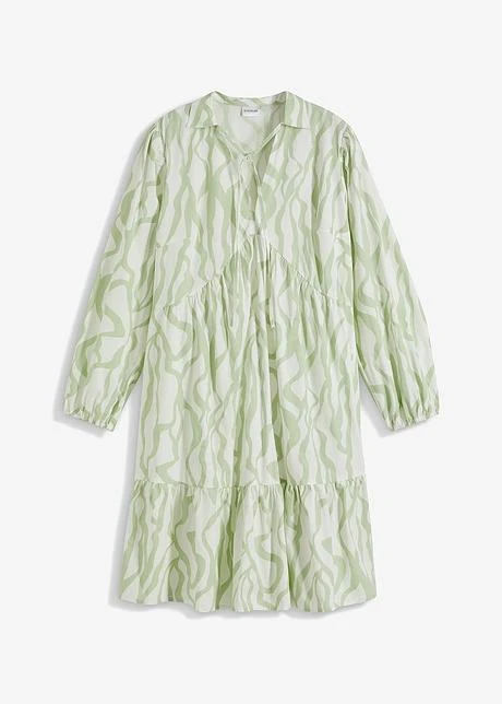 Robe Imprimée à Volants 3 Robe Imprimée à Volants