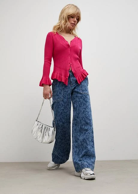 Rainbow Jean Wide Leg 6 Rainbow Jean Wide Leg - Afbeelding 4