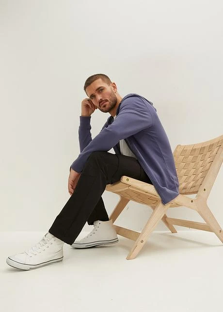 Sweat Zippé à Capuche, Imprimé 6 Sweat Zippé à Capuche, Imprimé - Afbeelding 4