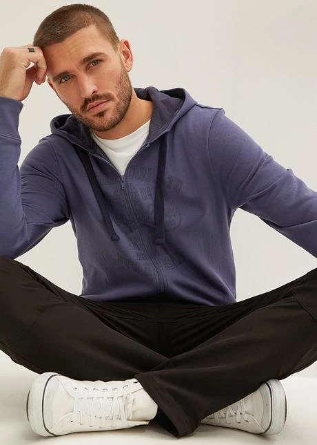 Sweat Zippé à Capuche, Imprimé 4 Sweat Zippé à Capuche, Imprimé - Afbeelding 2