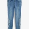 Jean Skinny Avec Broderies Anglaises -Venus Mode Winkel 23234560 XMu9RmPl