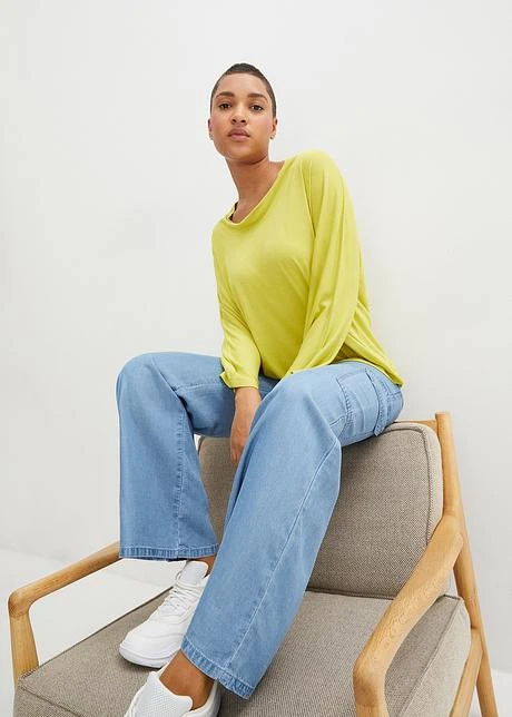 T-shirt Manches 3/4 Fendu Au Dos 6 T-shirt Manches 3/4 Fendu Au Dos - Afbeelding 4