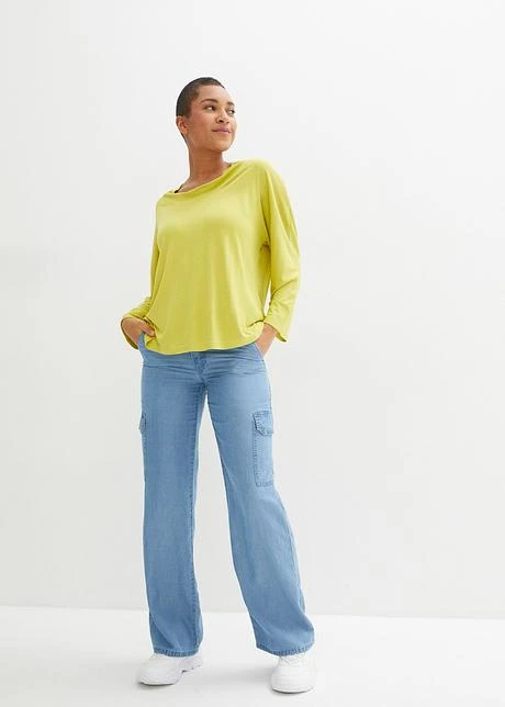 T-shirt Manches 3/4 Fendu Au Dos 9 T-shirt Manches 3/4 Fendu Au Dos - Afbeelding 7