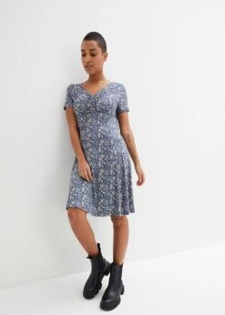 Robe En Jersey Flatteuse, Manches Courtes -Venus Mode Winkel 23234811 TVloOqUm