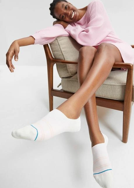 Protège-pied En Coton Majoritaire (lot De 8 Paires) 7 Protège-pied En Coton Majoritaire (lot De 8 Paires) - Afbeelding 5