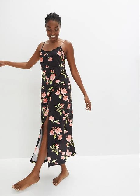 Nuisette à Fines Bretelles Avec Dentelle 4 Nuisette à Fines Bretelles Avec Dentelle - Afbeelding 2