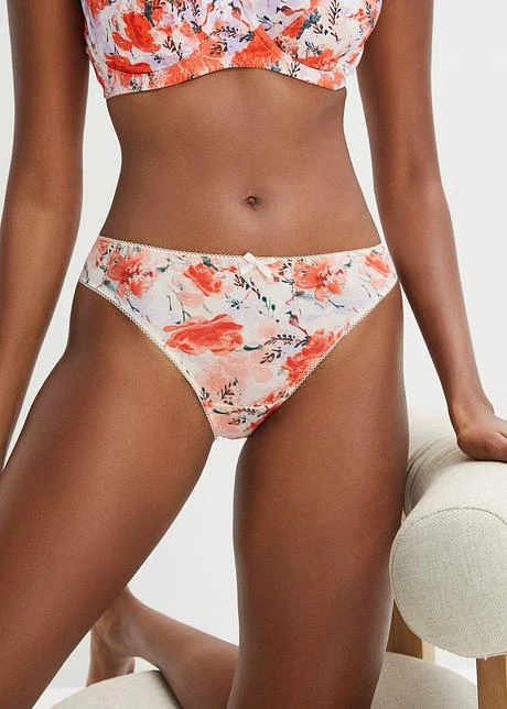 Lot De 5 Slips Avec Coton 4 Lot De 5 Slips Avec Coton - Afbeelding 2