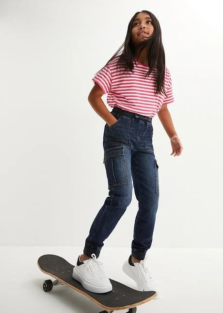 Jean Cargo Fille 6 Jean Cargo Fille - Afbeelding 4