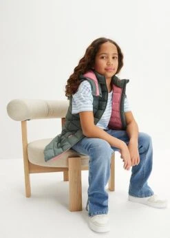 Doudoune Fille Sans Manches Matelassée à Capuche -Venus Mode Winkel 23235711 qDt6Y4JY