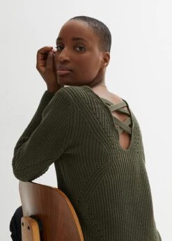 Pull Avec Encolure Dos Raffinée 14 Pull Avec Encolure Dos Raffinée -Venus Mode Winkel 23236636 ESFRVNMZ