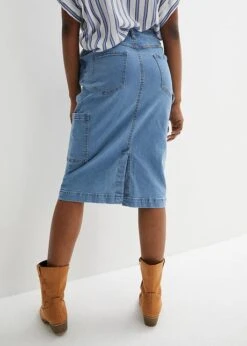 Jupe En Jean à Détails Worker -Venus Mode Winkel 23236679 ylCguU8e