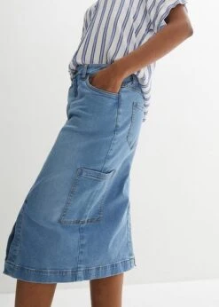 Jupe En Jean à Détails Worker -Venus Mode Winkel 23236680 Wyyt9zlA