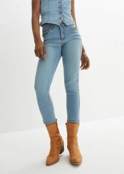 Jean Skinny Sculptant, Taille Moyenne, Cropped -Venus Mode Winkel 23236729 OTMYducw