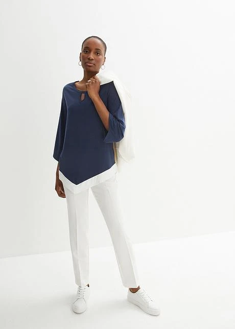 T-shirt Tunique à Col Rond 6 T-shirt Tunique à Col Rond - Afbeelding 4