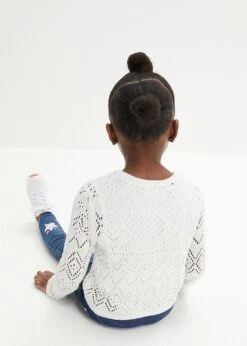 Gilet En Maille Ajourée Fille 9 Gilet En Maille Ajourée Fille -Venus Mode Winkel 23236956 S7LD1U9h