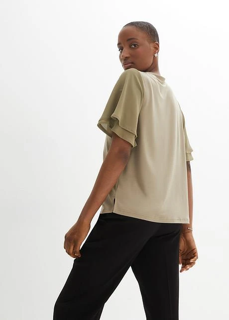 T-shirt à Manches En Mousseline 5 T-shirt à Manches En Mousseline - Afbeelding 3