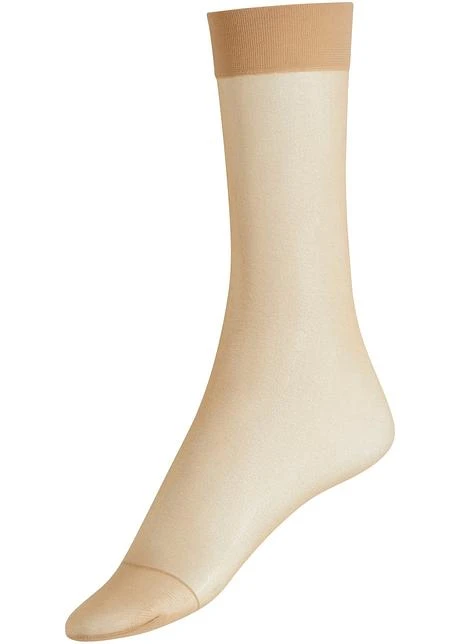 Socquettes Voile 20den (lot De 10 Paires) 3 Socquettes Voile 20den (lot De 10 Paires)