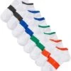 Lot De 8 Paires De Chaussettes Courtes En Coton Majoritaire -Venus Mode Winkel 23237369 QPxtznod