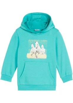 Sweat-shirt Ă Capuche Fille En Coton