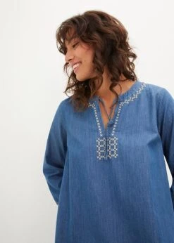 Robe En Jean Avec Broderie -Venus Mode Winkel 24000291 ygZUGPQB